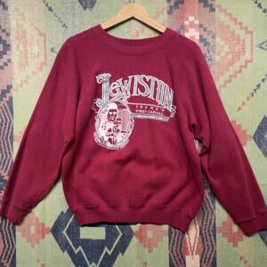 Lewiston Idaho Vintage Sweatshirt Size Large 80s